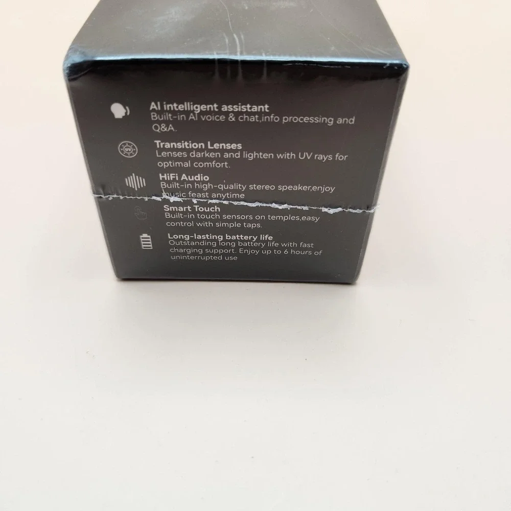 DMES AI Glasses Smart Audio Transition Lenses HiFi Speaker SIX31-AI AI Assistant